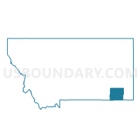 Powder River County in Montana